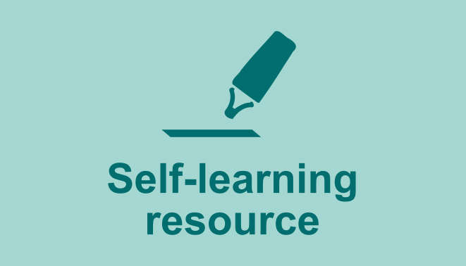 Self-learning resources